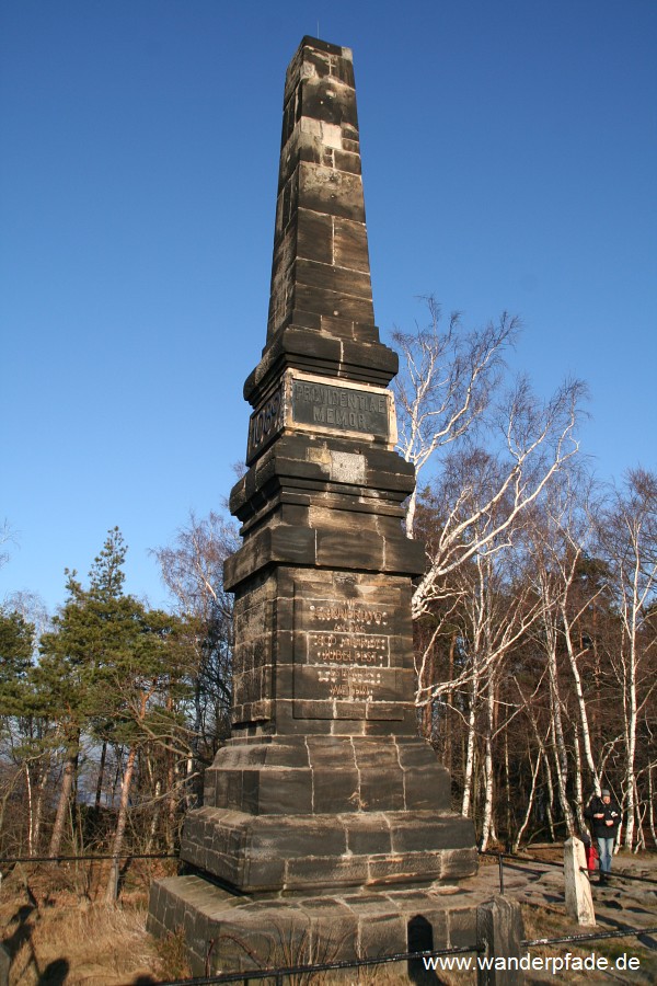Groer Obelisk auf dem Lilienstein