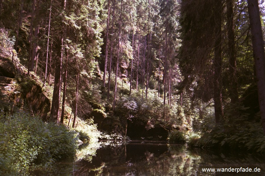 Obere Schleuse an der Kirnitzsch