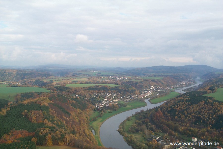 Foto: Elbe, Bad Schandau