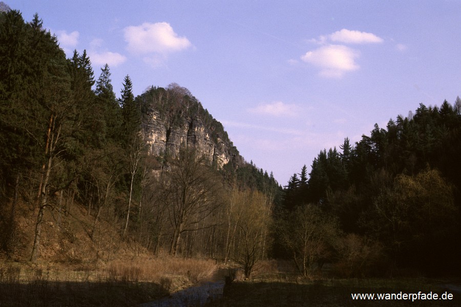 Polenztalweg, Polenztal (unteres)