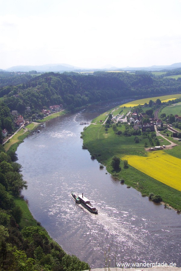 Kurort Rathen, Elbe, Oberrathen