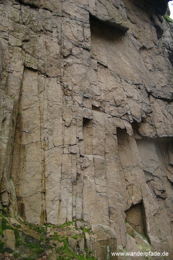 Granit im oberen Polenztal