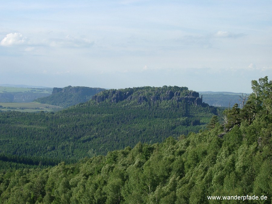 Lilienstein, Pfaffenstein