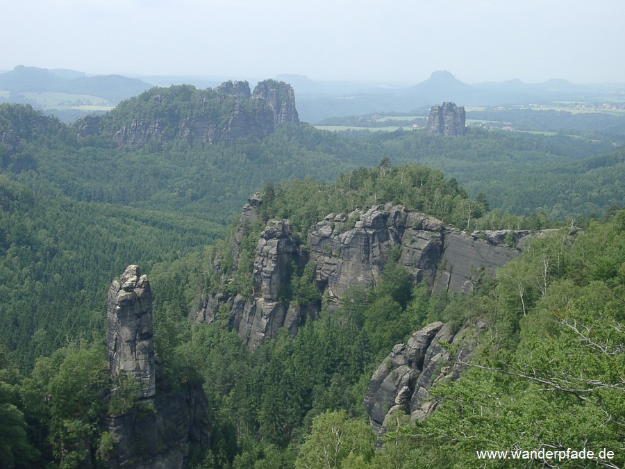 Torsteine, Falkenstein, Domwchter/ Rohnspitze