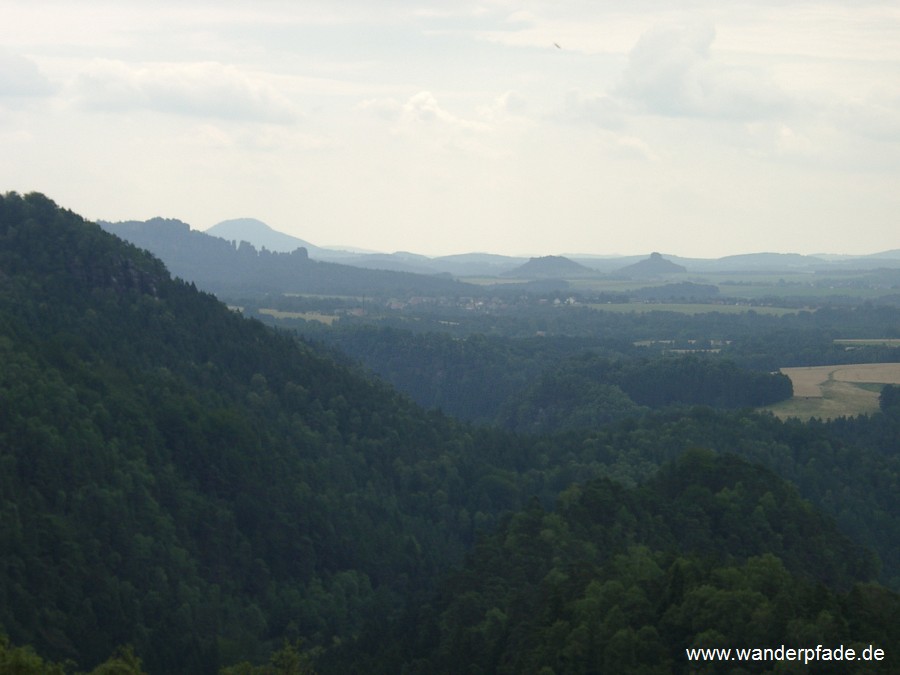 Rosenberg, Schrammsteine, Kaiserkrone, Zirkelstein