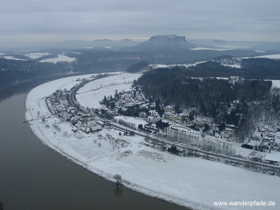 Elbe, Lilienstein, Oberrathen