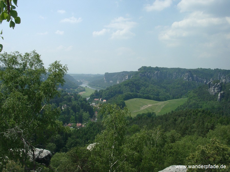 Elbe, Kurort Rathen, Basteigebiet, Gnse, Feldsteine