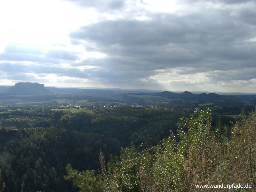 Lilienstein, Kleiner Brenstein, Groer Brenstein, Rauenstein