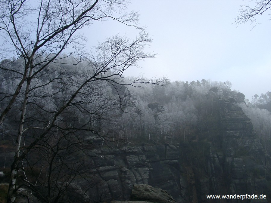 Standort Heilige Stiege:  Aussichten oberhalb