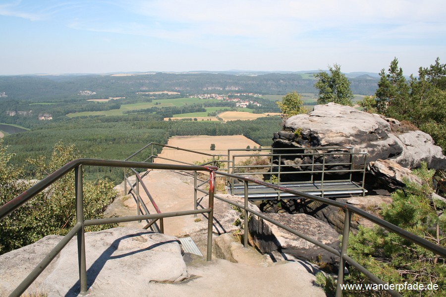 Standort Aussicht vor Mulattenkopf