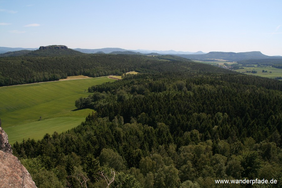 Gohrisch, Kohlbornstein, Lasensteine, Groer Winterberg, Rosenberg, Zschirnsteine