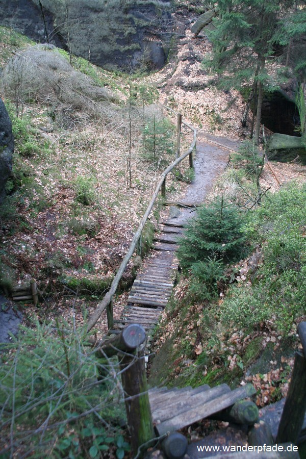 Zugang Zwillingsstiege