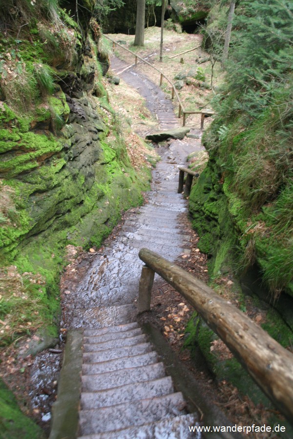 Auf-/ Abstieg am Frienstein