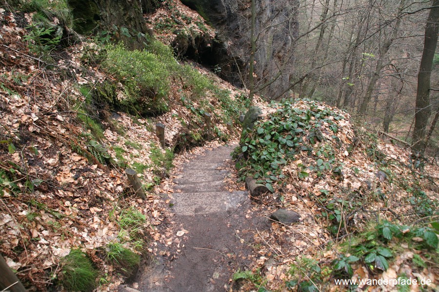 Auf-/ Abstieg am Frienstein