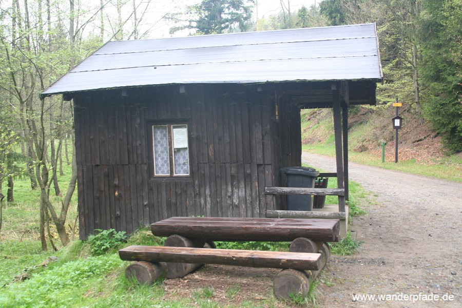 Standort Grenzbergang Neudorfstrae Hinterhermsdorf - Doubice (Khaatal)