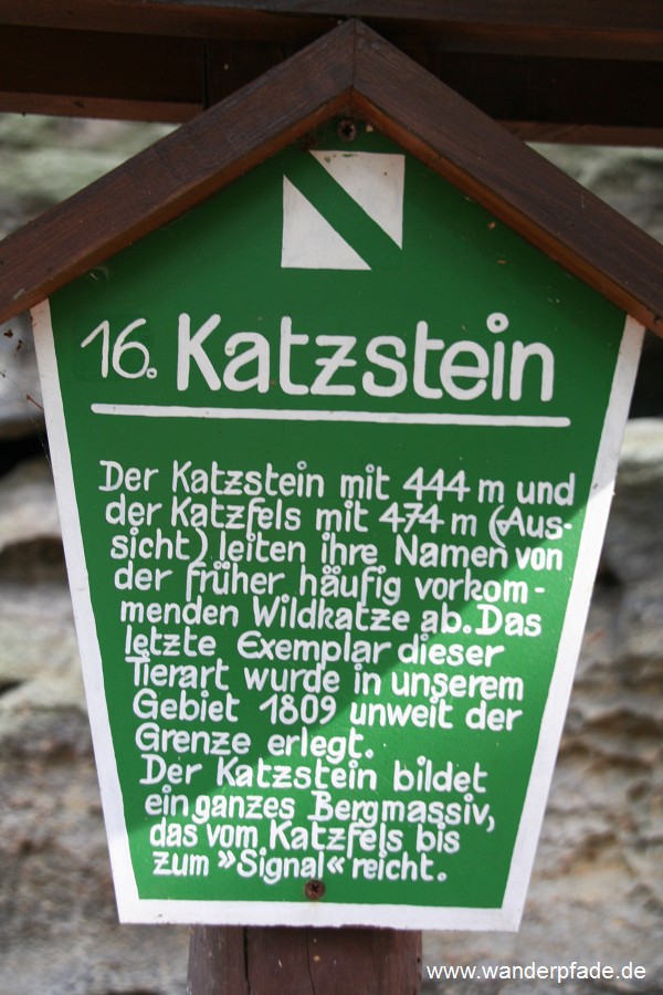 Katzfels, Katzstein