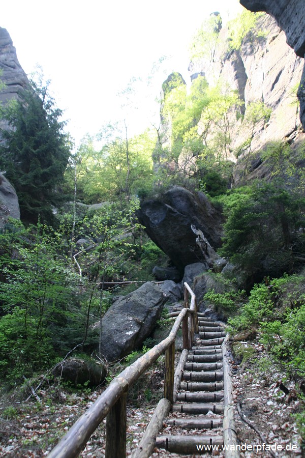 Zugang Zwillingsstiege