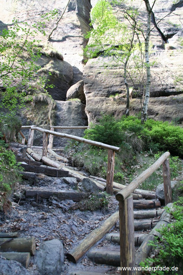 Zugang Zwillingsstiege