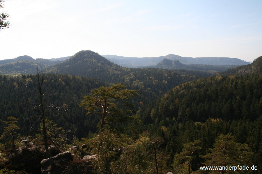 Teichstein, Heulenberg, Lorenzsteine, Kleiner Winterberg, Schrammsteine