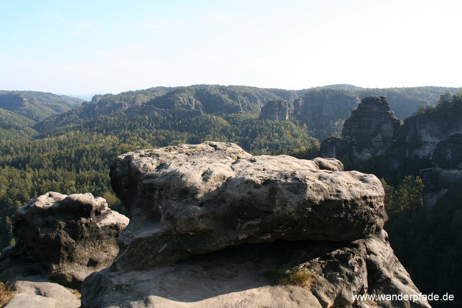 Groer Zschand, Sommerwand, Jortanshorn, Spitzes Horn