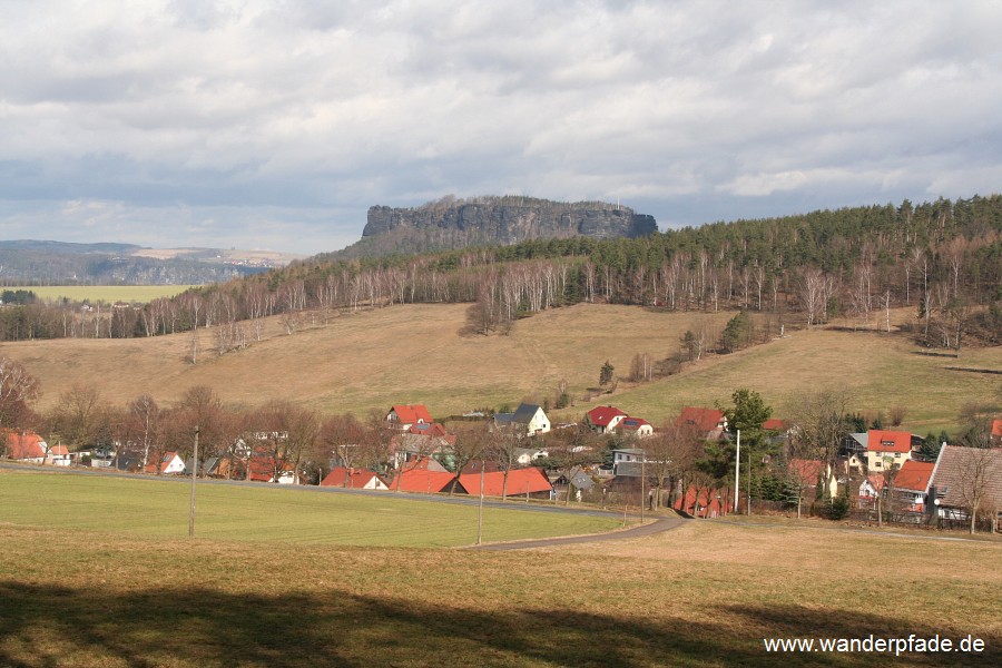 Lilienstein, Pfaffendorf