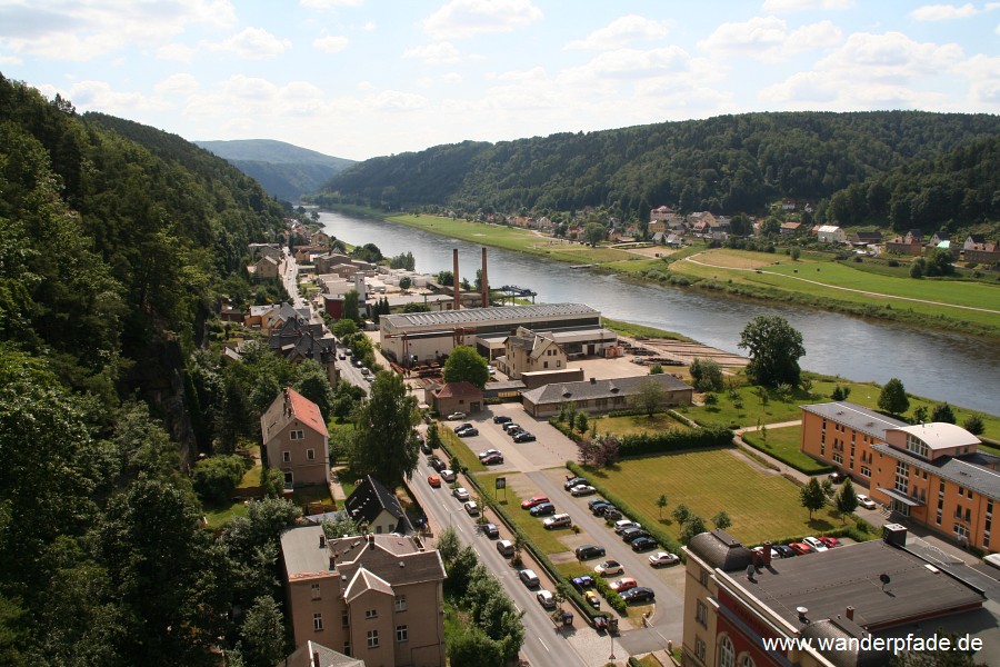 Elbe, Krippen, Groer Winterberg