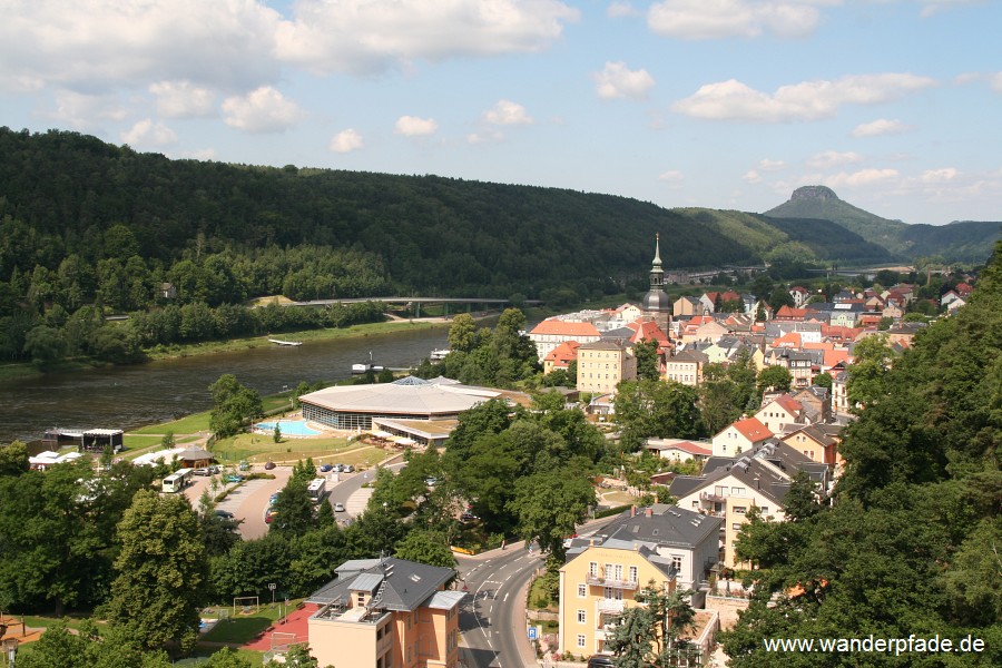 Bad Schandau, Elbe, Lilienstein