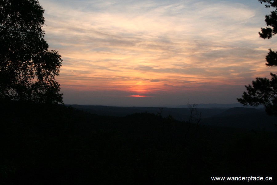 Foto: Sonnenuntergang am Signal