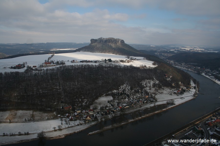 Lilienstein, Ebenheit, Elbe