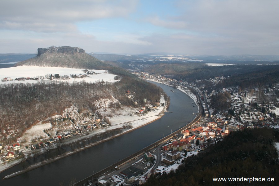 Lilienstein, Elbe, Knigstein