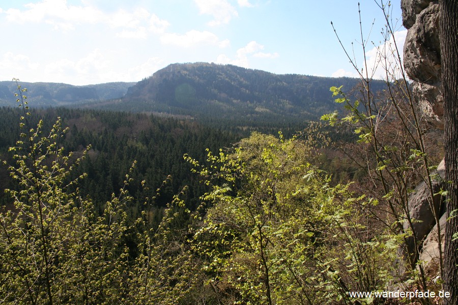 Foto: Standort Aussichtspunkt am Kuhstall
