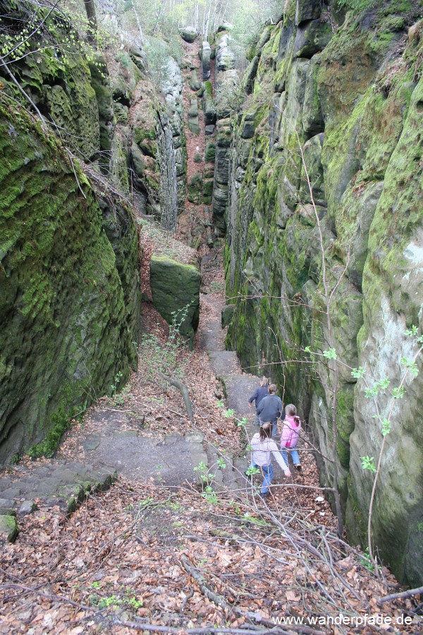 Nasse Schlucht