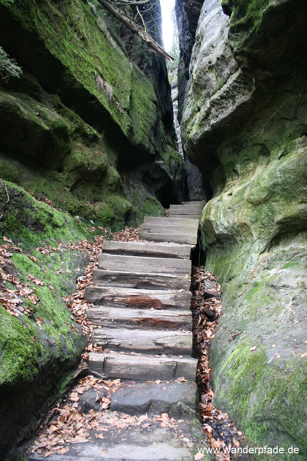 Nasse Schlucht