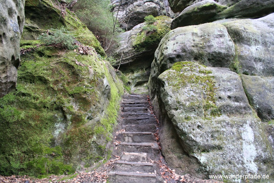 Nasse Schlucht