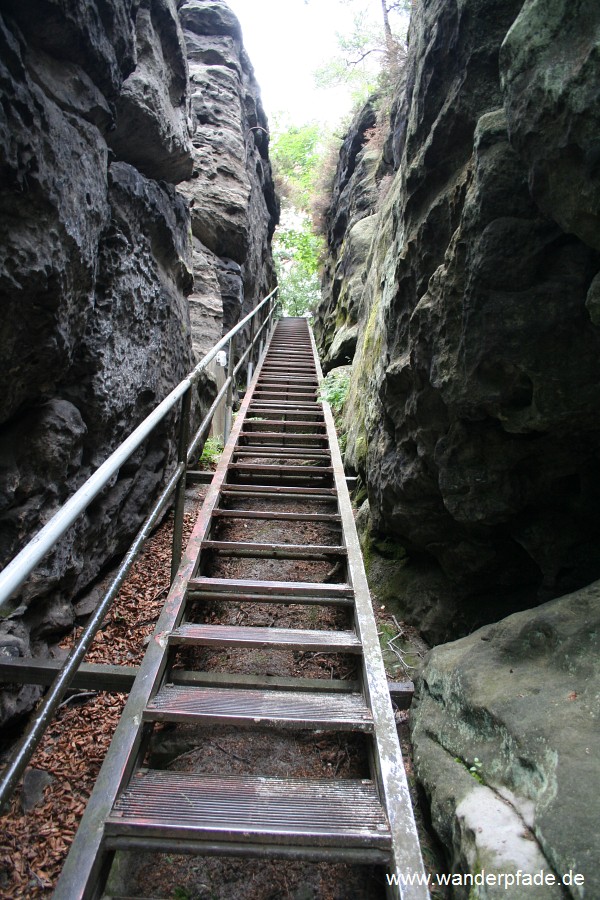 West-Auf-/ Abstieg Papststein