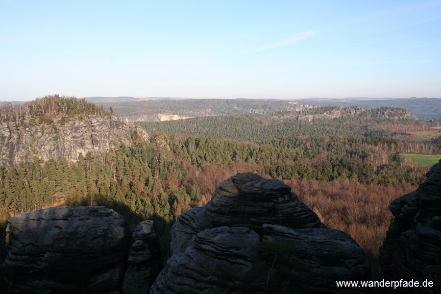 Groer Brenstein, Basteigebiet, Rauenstein