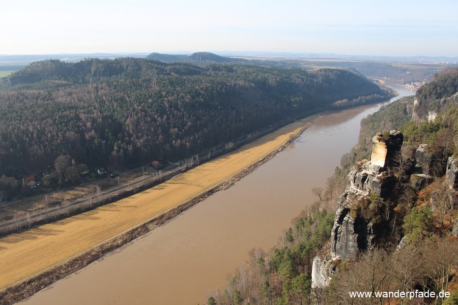 Rauenstein, Brensteine, Elbe, Wartturm