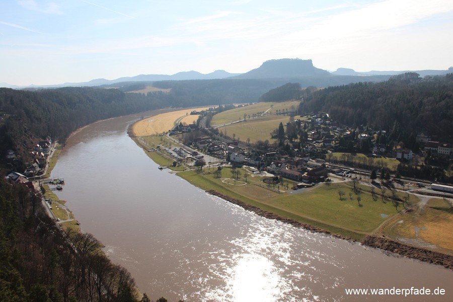 Elbe, Kurort Rathen, Lilienstein