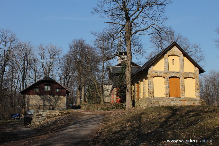 Auf dem Groen Winterberg mit Eishaus