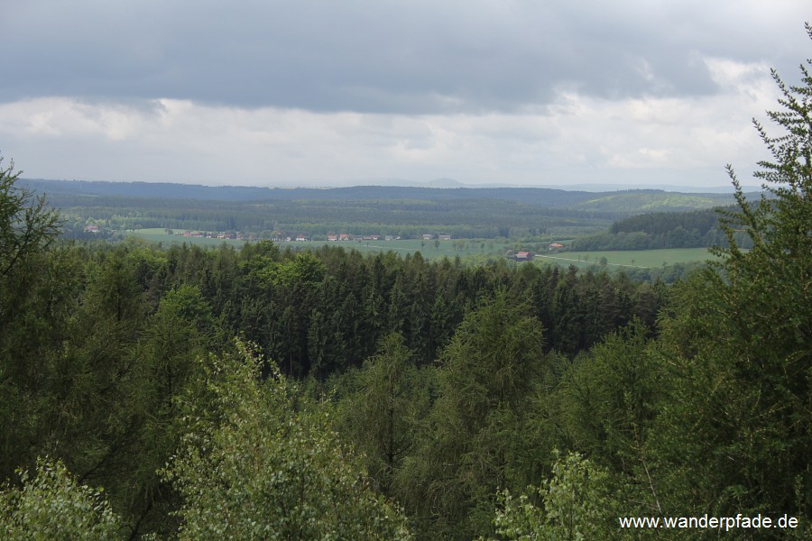Foto: Blick in Richtung Erzgebirge