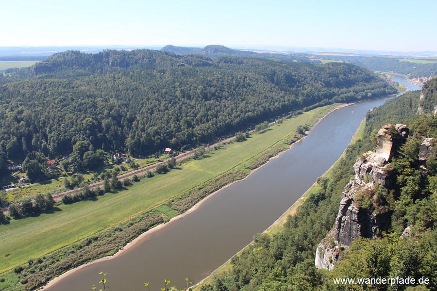 Rauenstein, Brensteine, Elbe, Wartturm