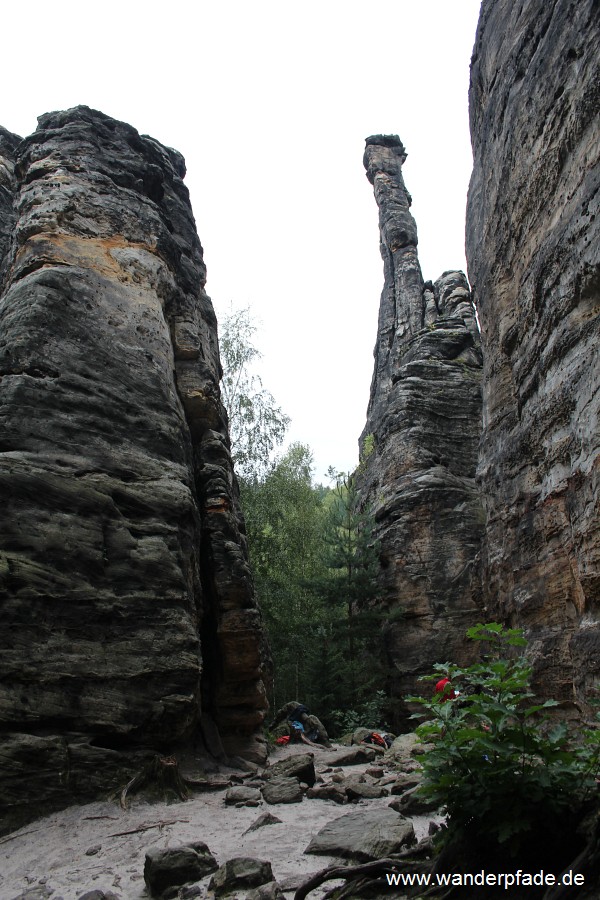 Felsengasse im Bielatal