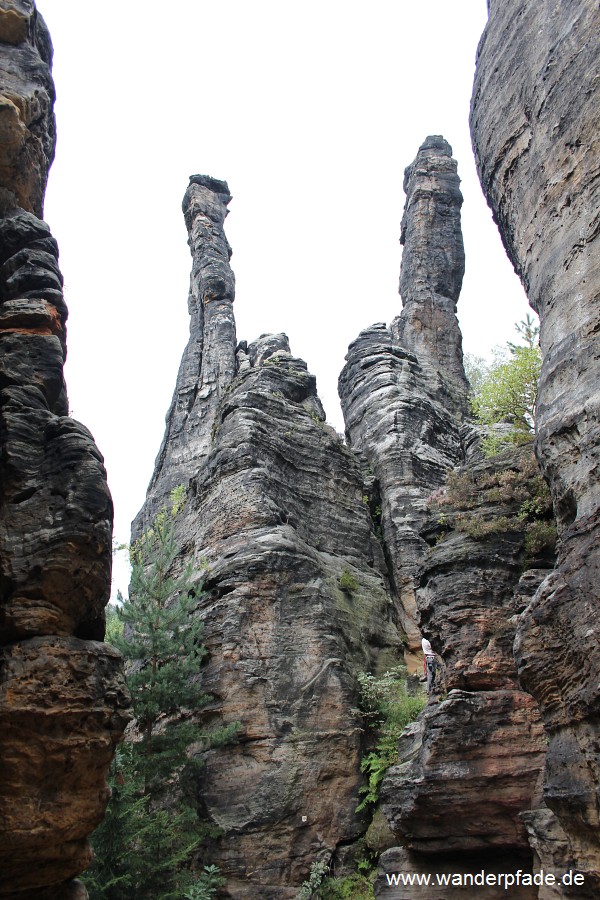 Felsengasse im Bielatal