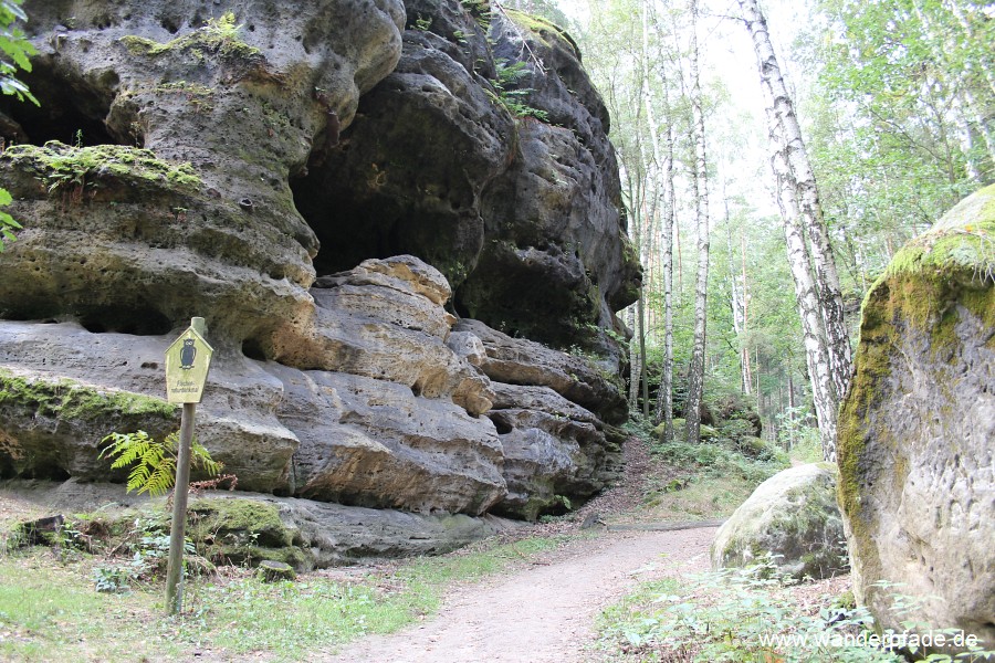 Flchennaturdenkmal am Pudelstein