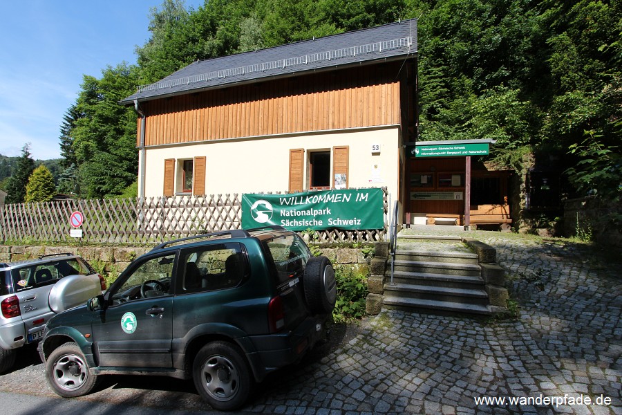 Foto: Ehemaliges Forsthaus in Schmilka