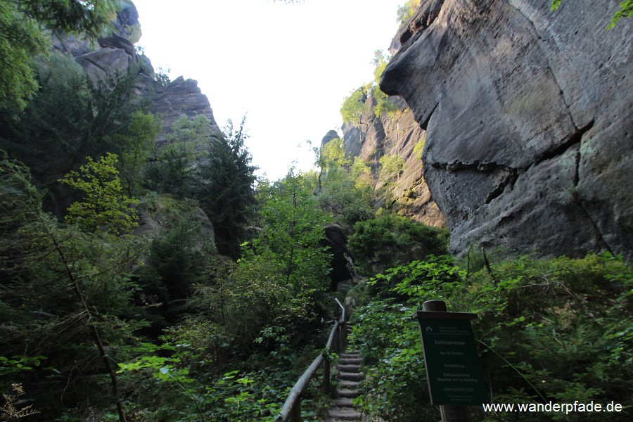 Groes Bauerloch, Zwillingsstiege