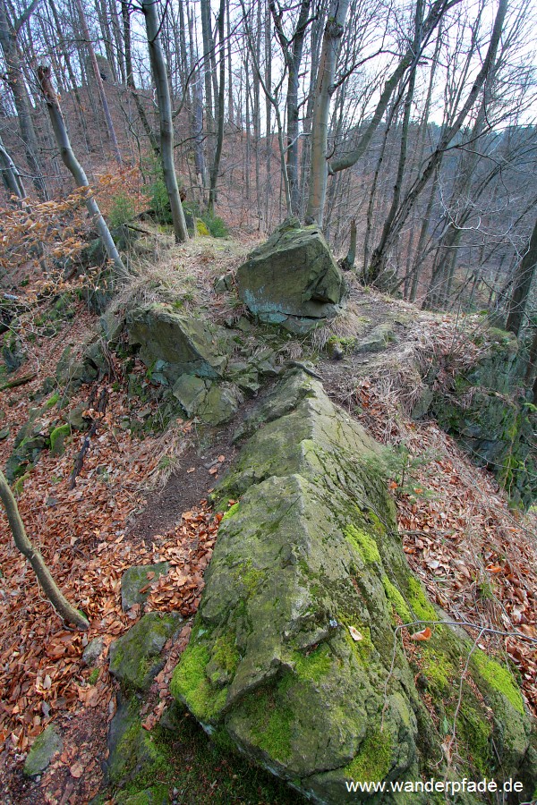 Felsenpfad Goßdorfer Raubschloss-Goßdorf