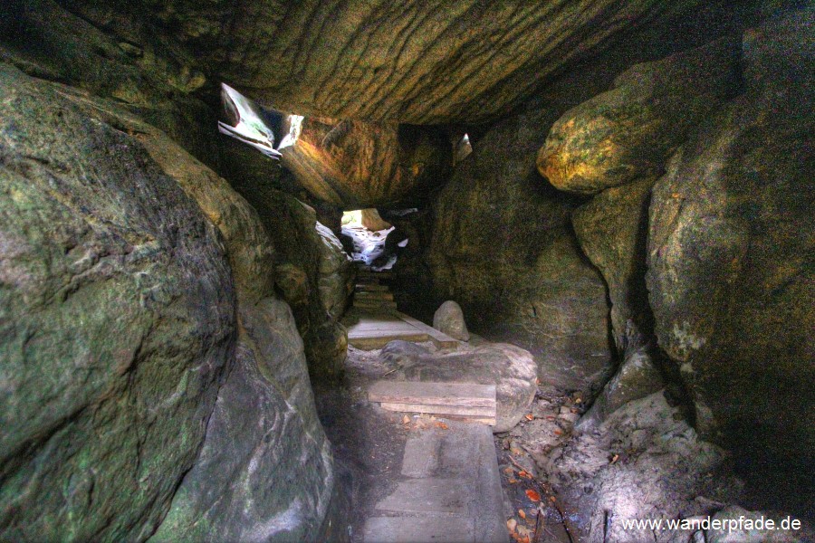 Wolfsschlucht im Kirnitzschtal