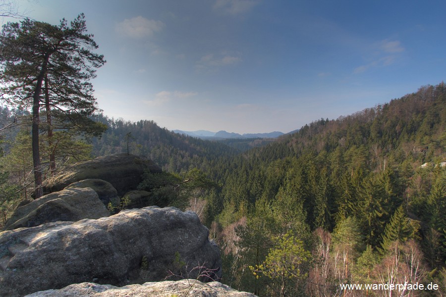 Kleiner Winterberg, Winterstein, Teichstein, Kanstein, Heulenberg