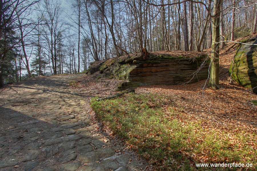 Unterer Fremdenweg am Kleinen Winterberg